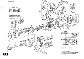 BOSCH Aderendh�lse | Ersatzteile f�r GKS 54, GKS 54 CE - 3604477009