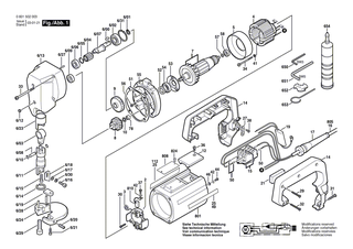 BOSCH Aderendh�lse | Ersatzteile f�r GKS 54, GKS 54 CE - 3604477009