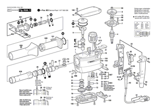 BOSCH Aderendh�lse | Ersatzteile f�r GKS 54, GKS 54 CE - 3604477009