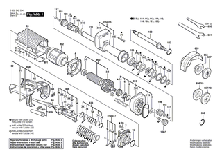 BOSCH Druckfeder | Ersatzteile f�r Geradschleifer, Hf-Geradschleifer - 3604611019