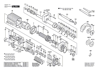 BOSCH Druckfeder | Ersatzteile f�r Geradschleifer, Hf-Geradschleifer - 3604611019