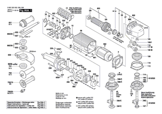BOSCH Druckfeder | Ersatzteile f�r Geradschleifer, Hf-Geradschleifer - 3604611019