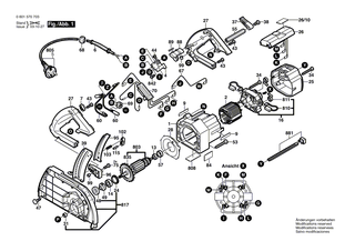 BOSCH Spiralfeder | Ersatzteile f�r GKS 68 B, GKS 68 BC - 3604652500