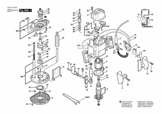 BOSCH Haltering | Ersatzteile für GOF 1200 A, GOF 1200 - 3604680502
