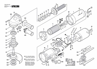 BOSCH Motorgeh�use | Ersatzteile f�r Winkelschleifer,...
