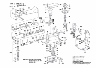 BOSCH Flachkopfschraube DIN 85 AM 4x6-MS | Ersatzteile für Bohrhammer | 2910110116