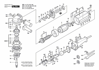 BOSCH Motorgeh�use | Ersatzteile f�r Hf-Winkelschleifer,...