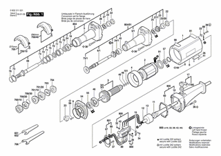 BOSCH Motorgeh�use | Ersatzteile f�r Hf-Geradschleifer,...
