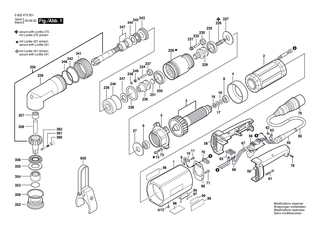 BOSCH Motorgeh�use | Ersatzteile f�r Hf-Geradschleifer, Geradschleifer - 3605102081