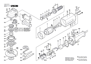 BOSCH Getriebegeh�use | Ersatzteile f�r Winkelschleifer, Hf-Winkelschleifer - 3605106070