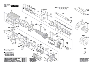 BOSCH Motorgehäuse GR.88 | Ersatzteile für Geradschleifer, Hf-Geradschleifer - 3605108160
