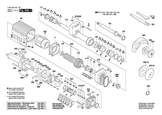 BOSCH Motorgehäuse GR.88 | Ersatzteile für Geradschleifer, Hf-Geradschleifer - 3605108160