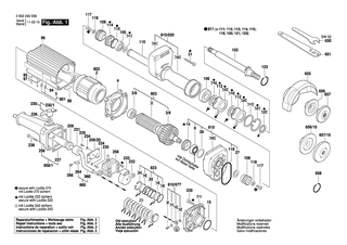 BOSCH Motorgehäuse GR.88 | Ersatzteile für Geradschleifer, Hf-Geradschleifer - 3605108160