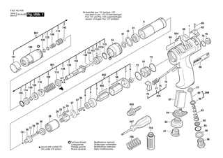 BOSCH Motorgeh�use BLAU | Ersatzteile f�r 180 WATT-SERIE - 3605108177