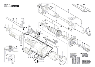 BOSCH Motorgeh�use | Ersatzteile f�r GGS 28 LCE, GGS 28 C - 3605108224