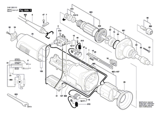 BOSCH Motorgeh�use | Ersatzteile f�r GGS 28 LCE, GGS 28 C - 3605108224