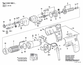BOSCH Handgriff | Ersatzteile f�r GR.57, Hf-Bohrmaschine...