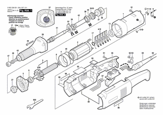 BOSCH Handgriff | Ersatzteile f�r Hf-Geradschleifer,...