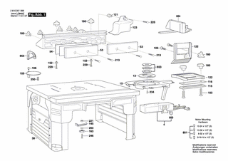 BOSCH Federhalteleiste | Ersatzteile für RAS900 | 1619X03366