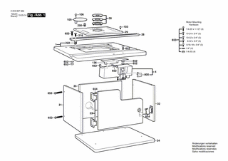 BOSCH Flachrundschraube | Ersatzteile für RA1171 | 2610923897