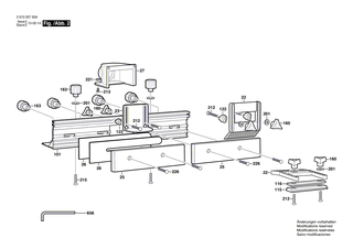 BOSCH Flachrundschraube | Ersatzteile für RA1171 | 2610923897