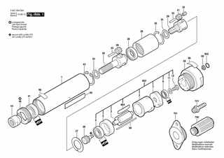 BOSCH Befestigungsflansch | Ersatzteile f�r 120...