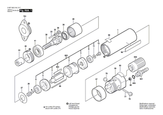 BOSCH Befestigungsflansch | Ersatzteile f�r 180 WATT-SERIE - 3605700044
