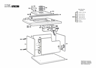 BOSCH Winkelschraubendreher DIN 911-4 | Ersatzteile für RA1171 | 2607950004