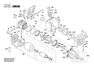 BOSCH Gehuserckteil | Ersatzteile fr AXT 22 D | 2609004513