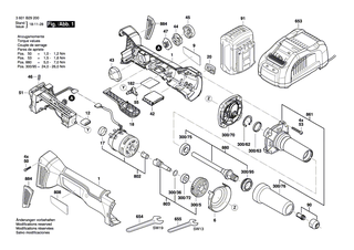 BOSCH Zwischenflansch | Ersatzteile f�r GGS 28 LC, GGS 28 LCE - 3605700186