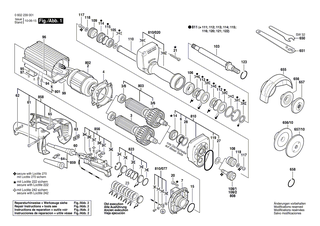 BOSCH Spannring | Ersatzteile f�r Geradschleifer, Hf-Geradschleifer - 3605703077