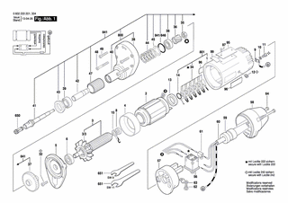 BOSCH Getriebegeh�use | Ersatzteile f�r Geradschleifer,...
