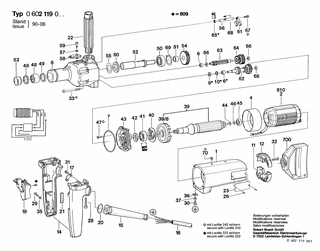 BOSCH Spindellager | Ersatzteile f�r GR.77 - 3605806124