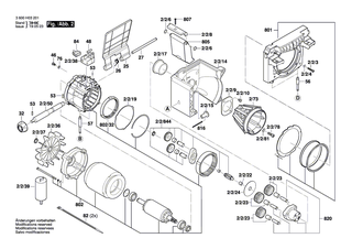 BOSCH Elektromotor | Ersatzteile f�r AXT 25 TC | 2609004990