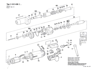 BOSCH Lagerflansch | Ersatzteile f�r Hf-Schlagschrauber, Schlagschrauber - 3605820057