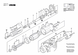 BOSCH Lagerflansch | Ersatzteile f�r Hf-Geradschleifer,...