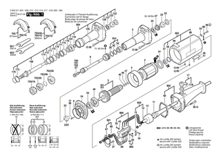 BOSCH Lagerflansch | Ersatzteile f�r USW(J)77, USW(J)77..S 3 - 3605820064