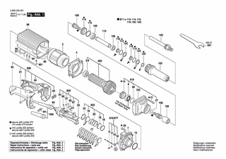 BOSCH Schleifspindel | Ersatzteile f�r Hf-Geradschleifer,...