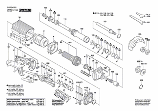 BOSCH Schleifspindel | Ersatzteile f�r Hf-Geradschleifer,...
