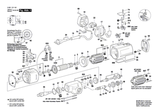 BOSCH Bohrspindel | Ersatzteile f�r Zweigang-Bohrmaschine, GBM 23-2 - 3606135001