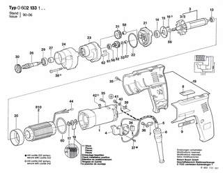BOSCH Welle Mit Zahnrad Z= 8/27 | Ersatzteile f�r GR.57 -...