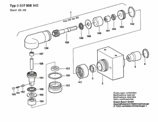 BOSCH Tellerrad Z=14 | Ersatzteile f�r Winkelschraubkopf...