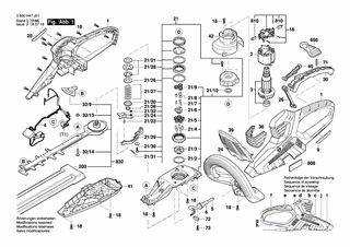 BOSCH Ausgleichscheibe | Ersatzteile für AHS 70-34 | 2609007448