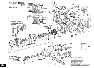 BOSCH Kohlebrstensatz | Ersatzteile fr GBM 16-2 RE, Zweigang-Bohrmaschine - 3607014012