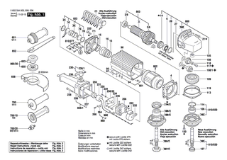 BOSCH Getriebegeh�use | Ersatzteile f�r Hf-Winkelschleifer, Flachkopfwinkelschleifer - 3607020075