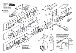 BOSCH Ersatzteilgruppe | Ersatzteile f�r 400 WATT-SERIE - 3607030057