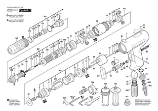 BOSCH Ersatzteilgruppe | Ersatzteile f�r 370 WATT-SERIE - 3607030248