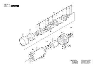 BOSCH Teilesatz 5 STUECK | Ersatzteile f�r 740 WATT-SERIE, DBH 740 R - 3607030254