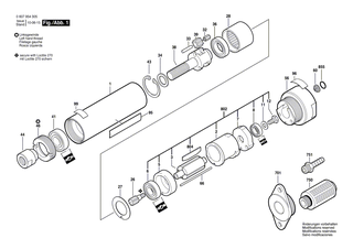 BOSCH Ersatzteilgruppe 4 STUECK | Ersatzteile f�r 120 WATT-SERIE - 3607030259