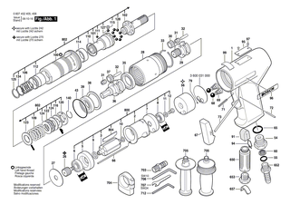 BOSCH Ersatzteilgruppe 5 STUECK | Ersatzteile f�r 550 WATT-SERIE, 370 WATT-SERIE - 3607030260